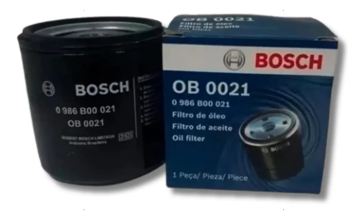 Filtro De Óleo Bosch Original Fiat Uno Palio Gm Corsa Montan 3