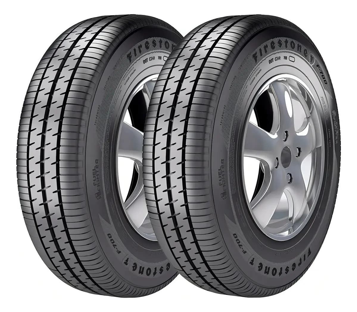 Kit 2 Pneus Firestone F-700 P 205/55r16 91v Bsw V 4