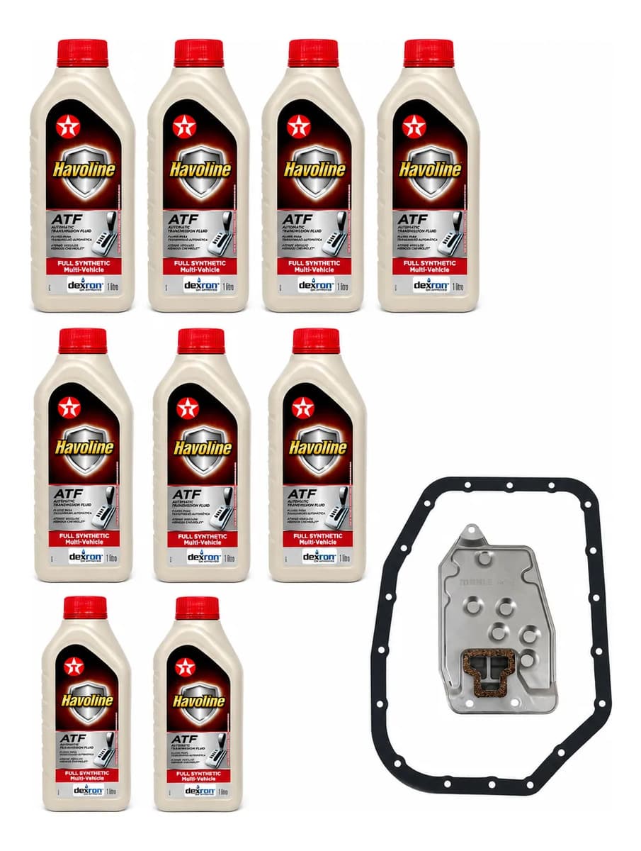 Kit Óleo Cambio Corolla 1998/2008 9 Litros Havoline E Filtro