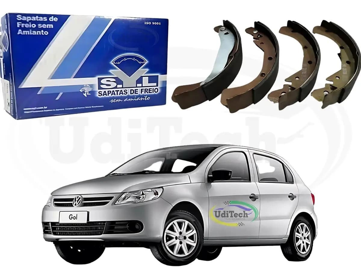 Sapata De Freio Vw Syl 208000 Volksvagem Gol Parati 2
