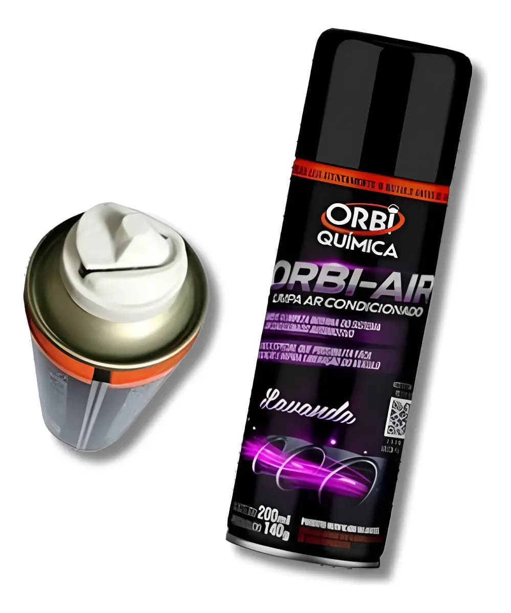 Higienizador De Ar Condicionado Orbi Quimica Modelo Granada Preto Lavanda Lavanda