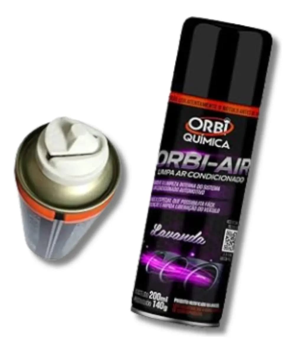 Kit 3 Limpa Ar Condicionado Automotivo Orbi Quimica Lavanda 3