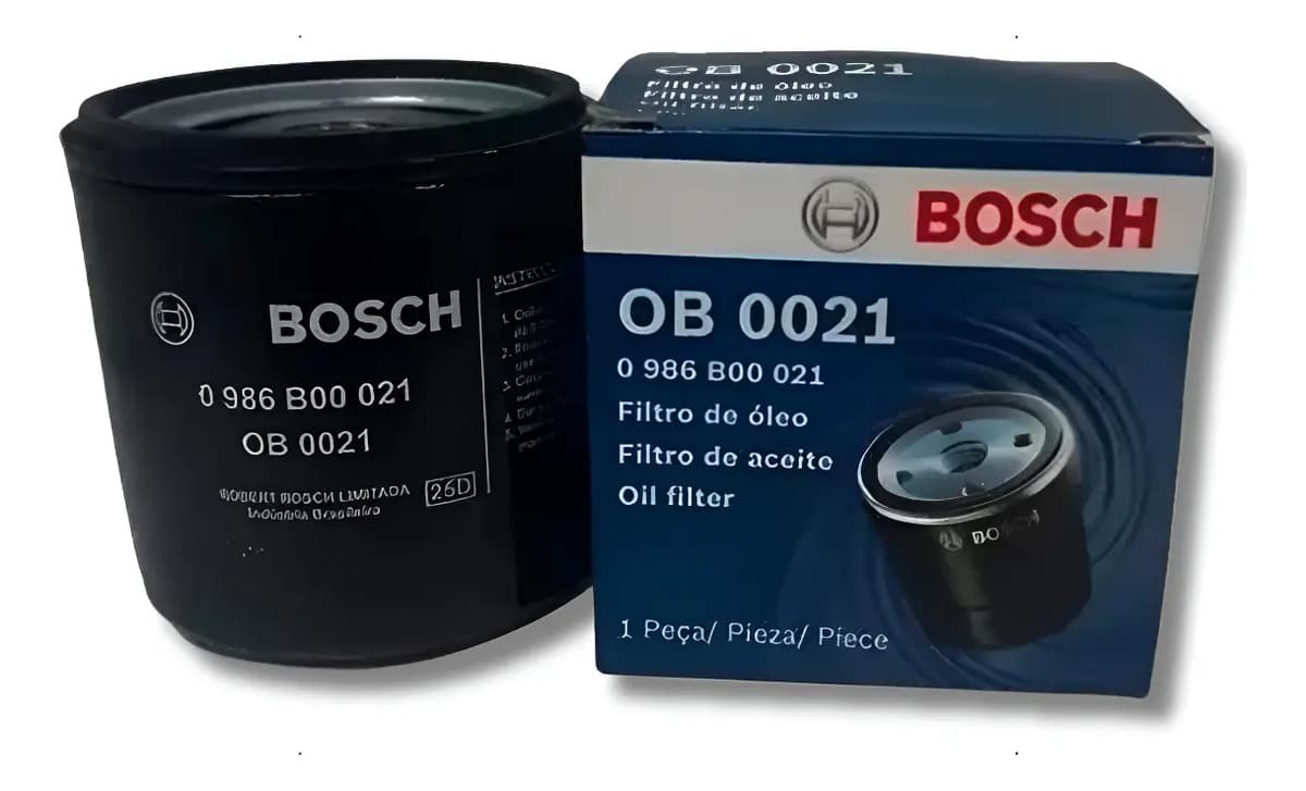 Filtro De Óleo Bosch P/ Fiat Uno Palio Gm Montana Corsa