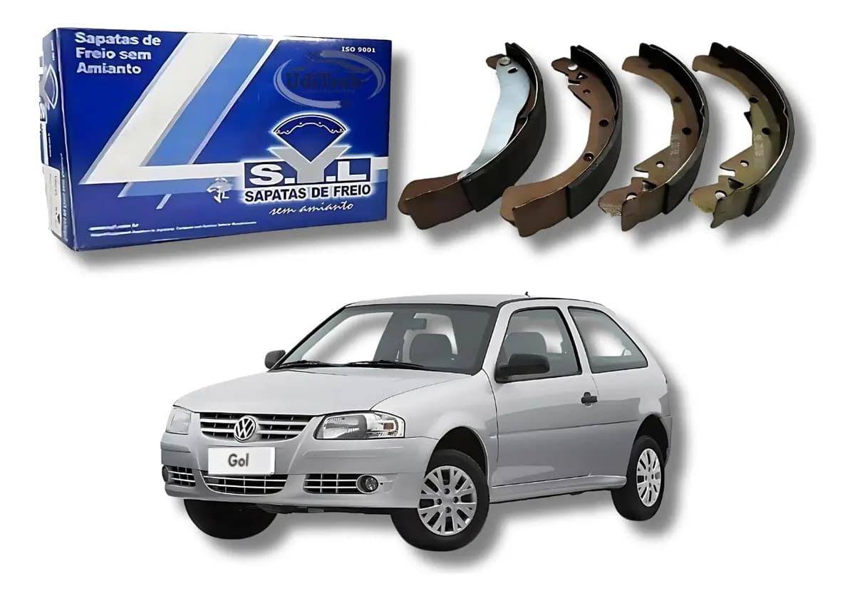 Sapata De Freio Vw Syl 208000 Volksvagem Gol Parati